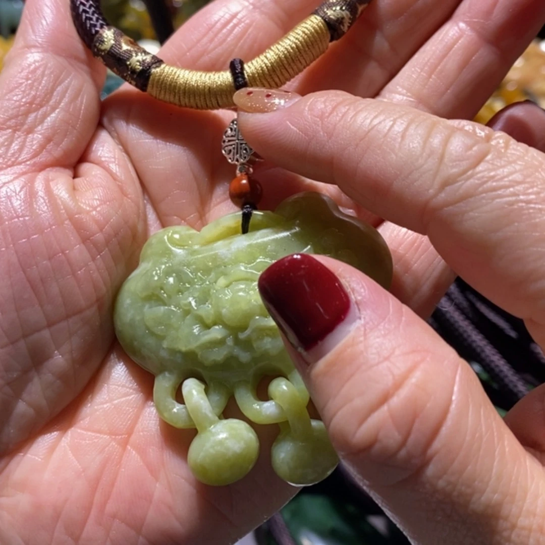 【闪购商品】岫玉毛衣链未镶嵌