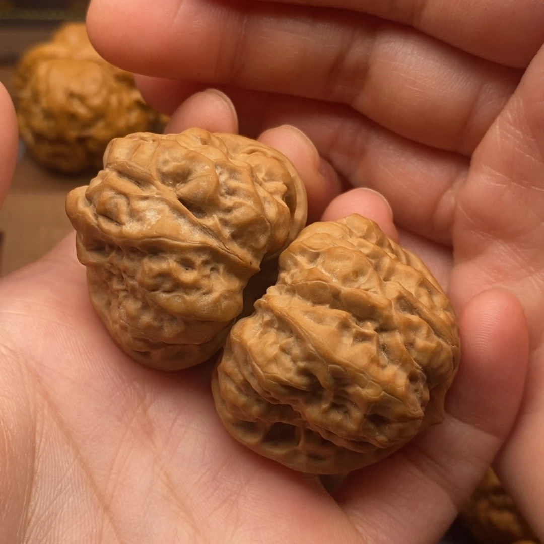 文玩核桃把件@**肉全品边38左右