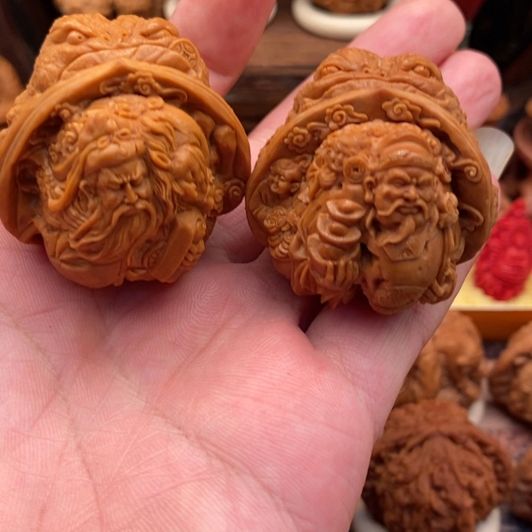 情***深手串/手链核桃佛肚文武财神金蟾