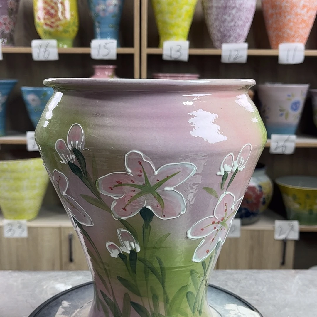 景德镇陶瓷花盆花盆