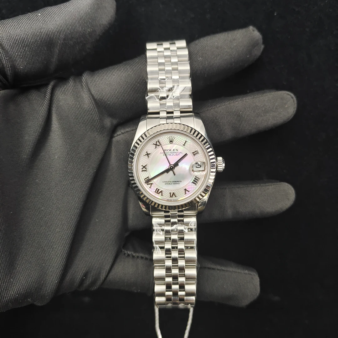 99新 Rolex/劳力士 日志178274/A1310/白贝母罗马刻牙圈/31表径