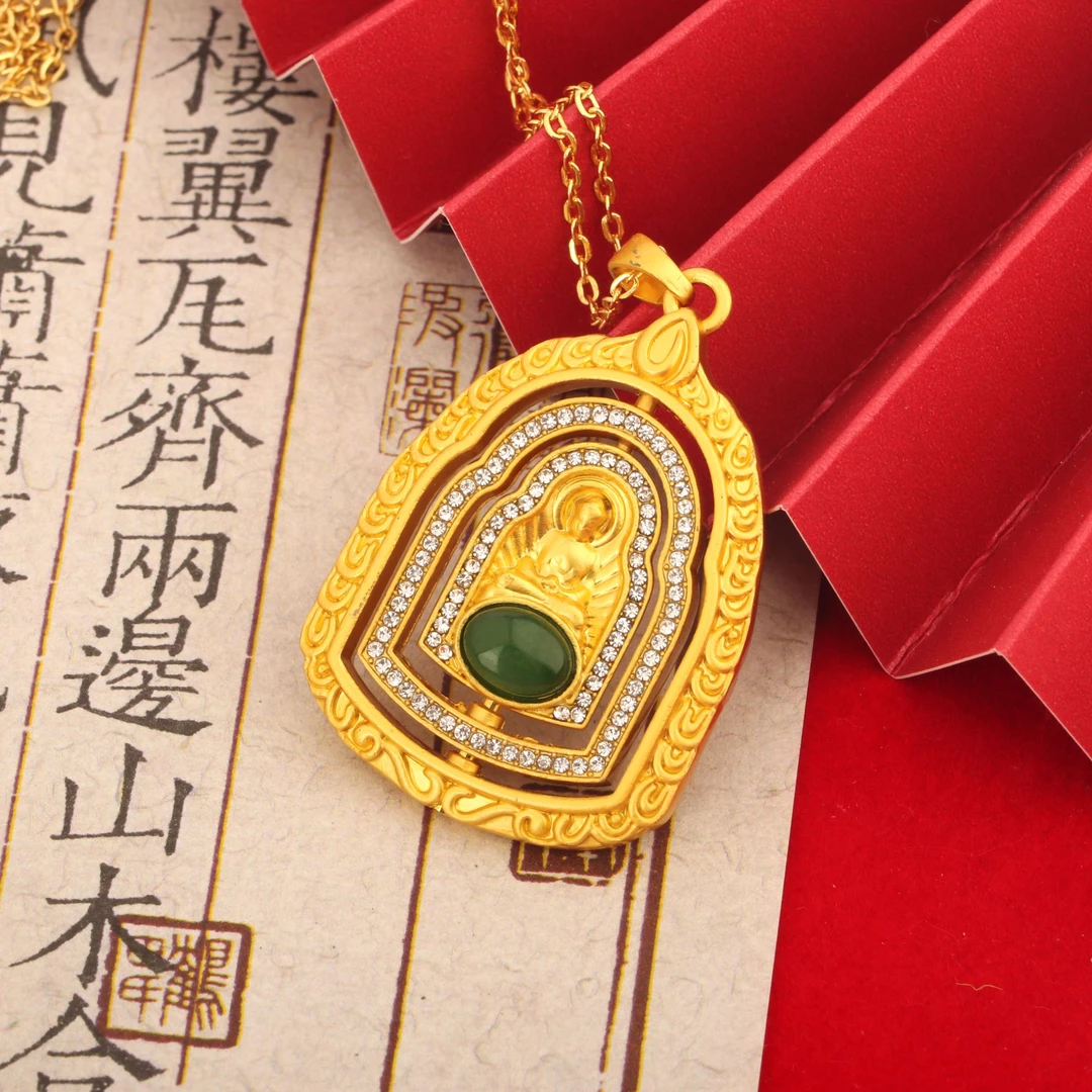 【思思专属】CSYDZ025 和田碧玉佛吊坠