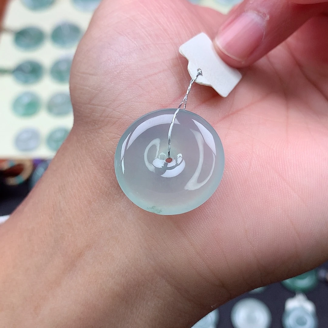 颈饰未镶嵌翡翠36 尺寸23.6-5.3