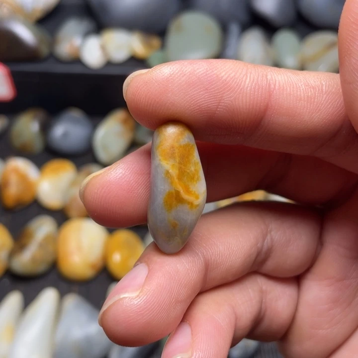 和田玉未镶嵌挂件12