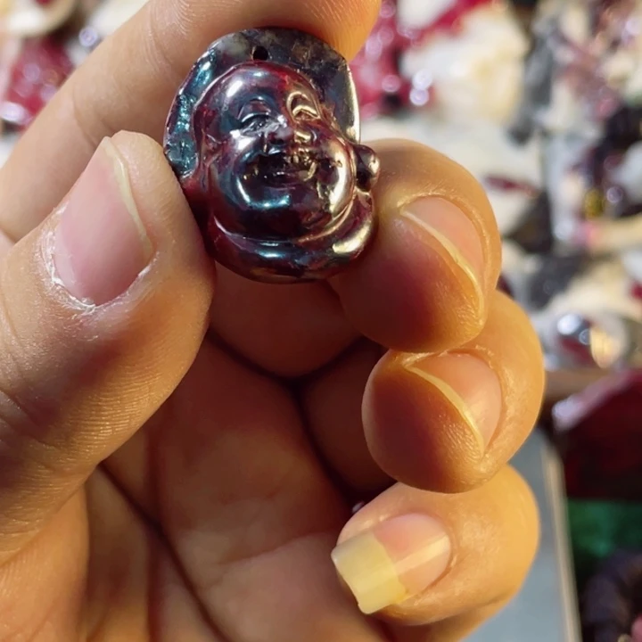 天然辰砂?***?原石首饰