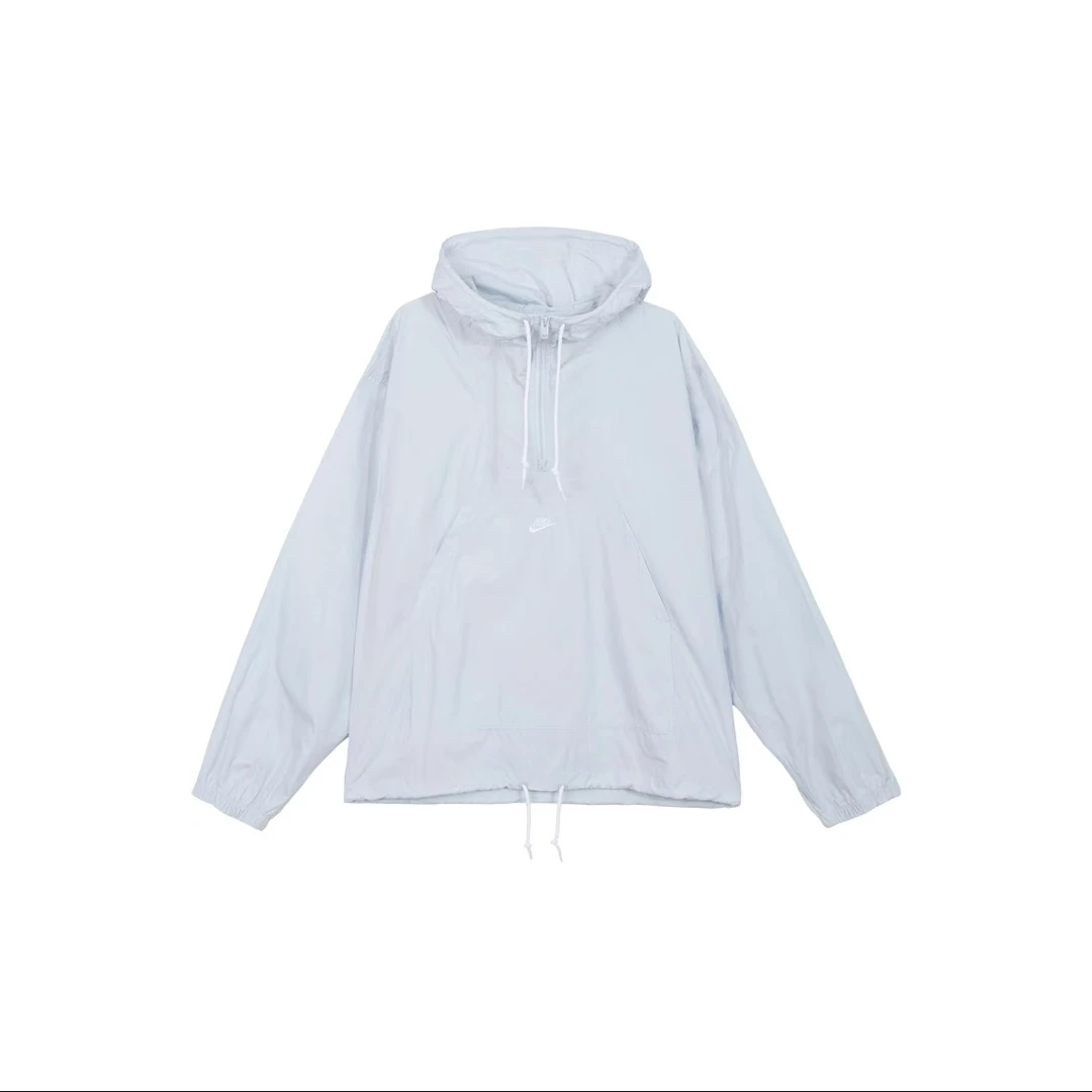 耐克外套上衣夏季运动叠搭刺绣轻便梭织夹克FN3893-043-010