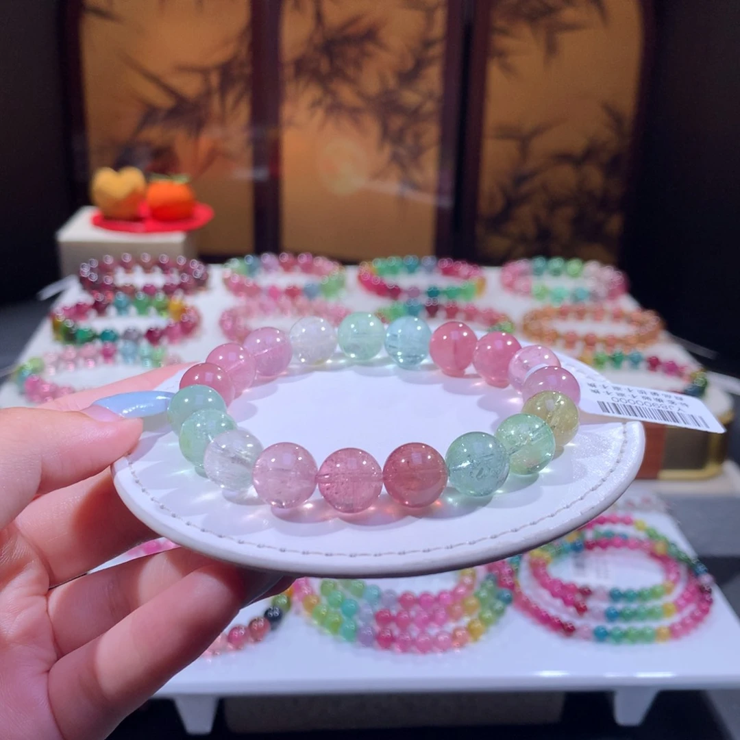 未镶嵌手链碧玺碧玺