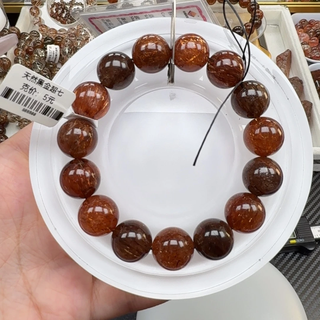 手链未镶嵌水晶黑金超七多样性发其一