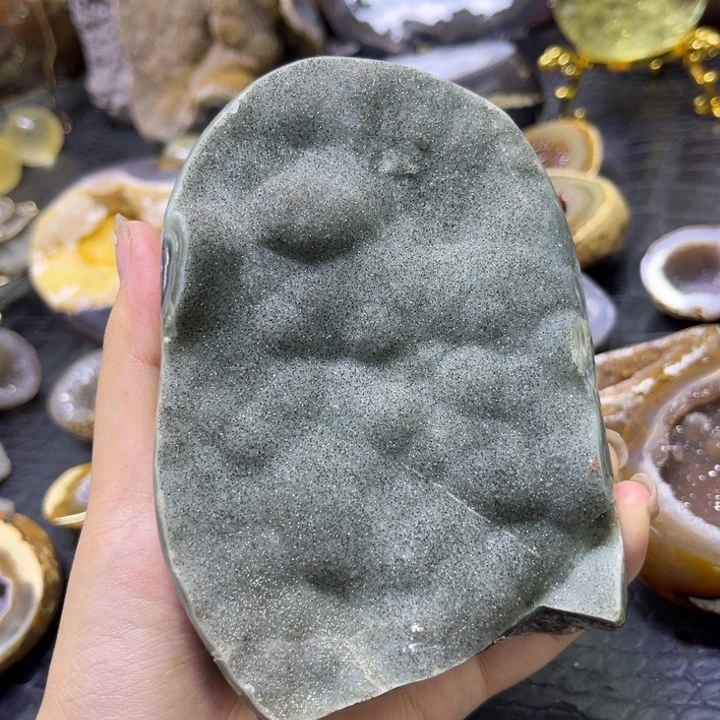 未镶嵌发饰水晶绿软