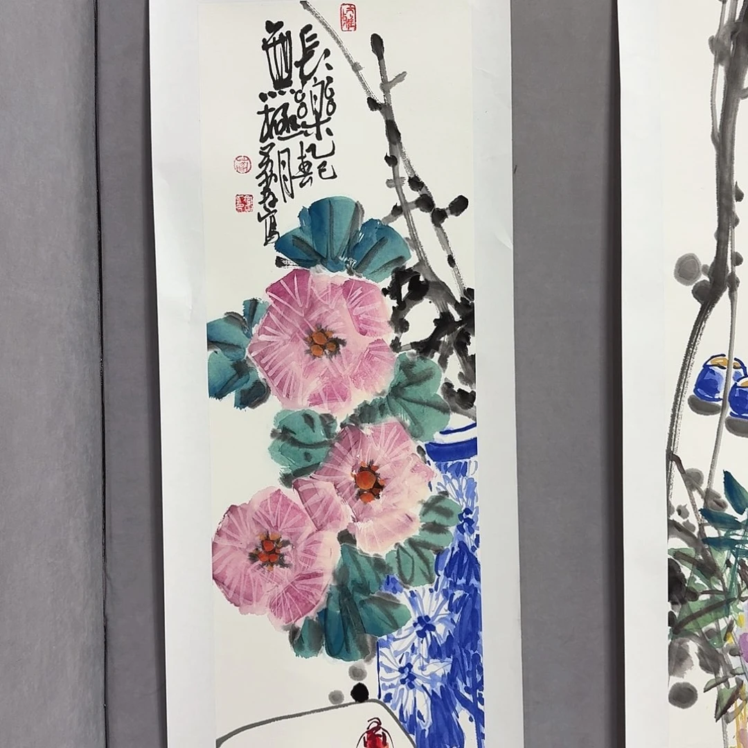 国画亲笔手绘放心去藏