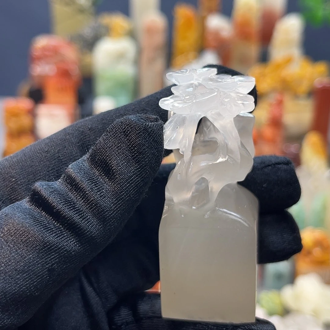 寿山石印石昨****去包邮包刻7