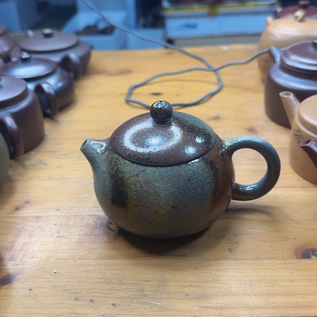 紫砂茶壶民间手艺人全手工制作