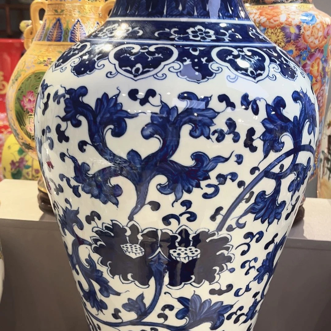 景德镇陶瓷花瓶65公分