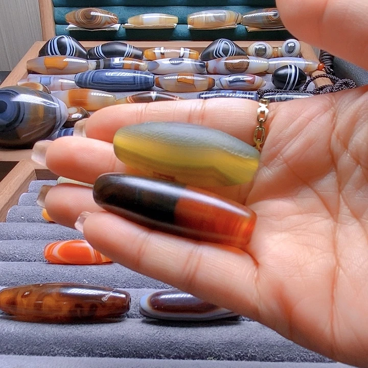 薯***片玛瑙/玉髓未镶嵌吊坠(不含链)