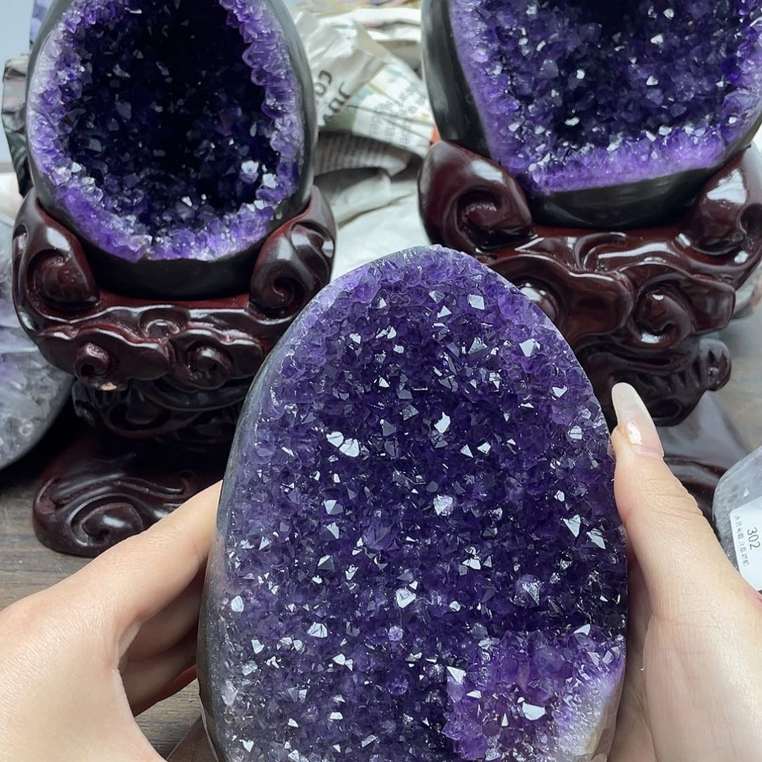 大型摆件（非配饰）未镶嵌紫晶