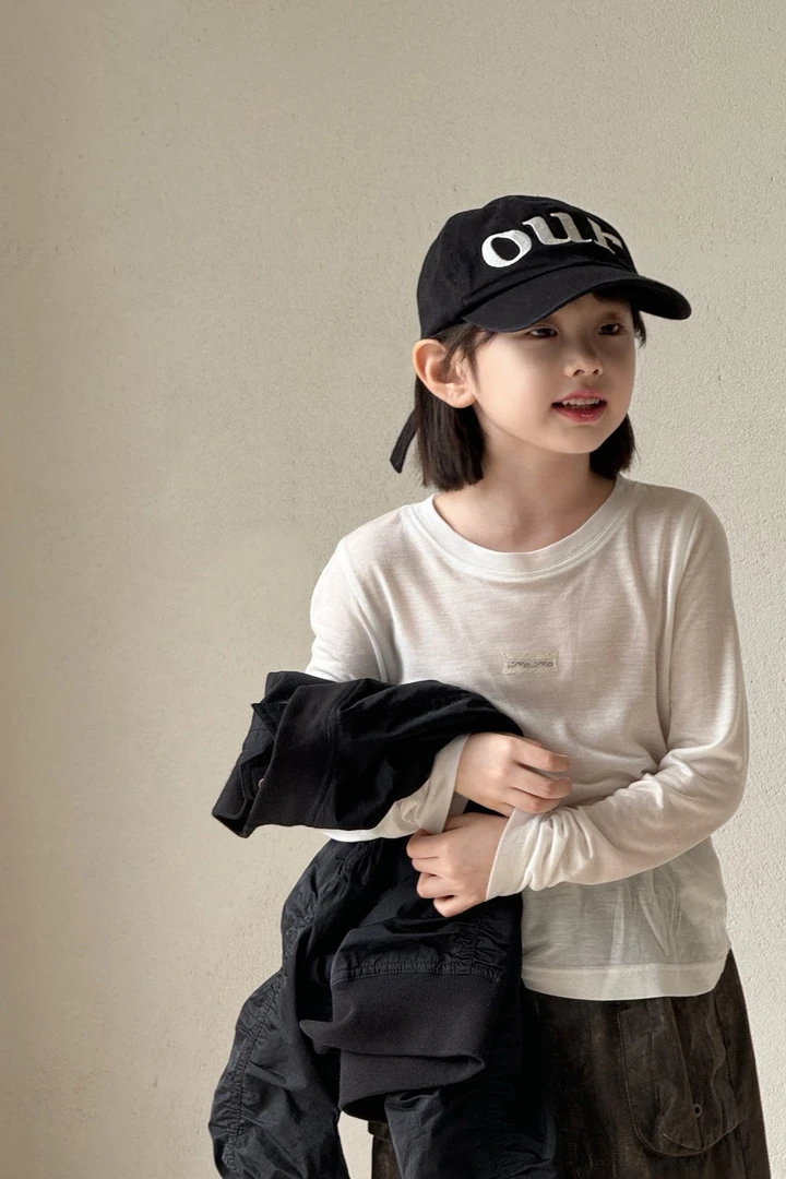 女长袖圆领夏装休闲风韩版B类T恤上衣儿童秋季百搭春秋夏季男童