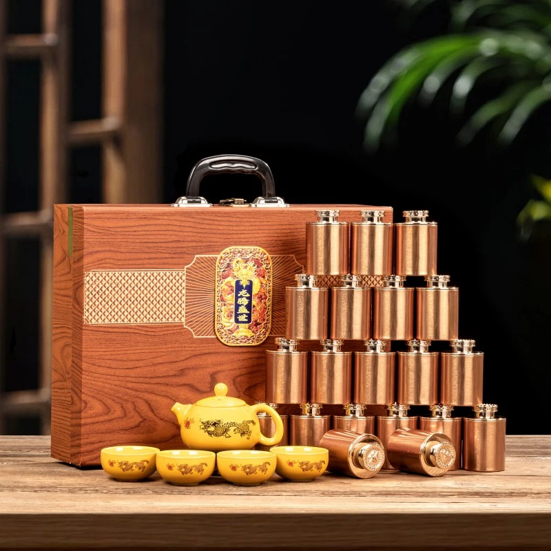 铁观音兰花香茶叶春节送礼安溪原产地乌龙茶小罐装礼盒送茶具