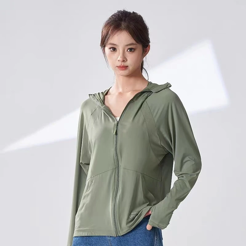 防晒衣女款夏季防紫外线户外透气防晒服