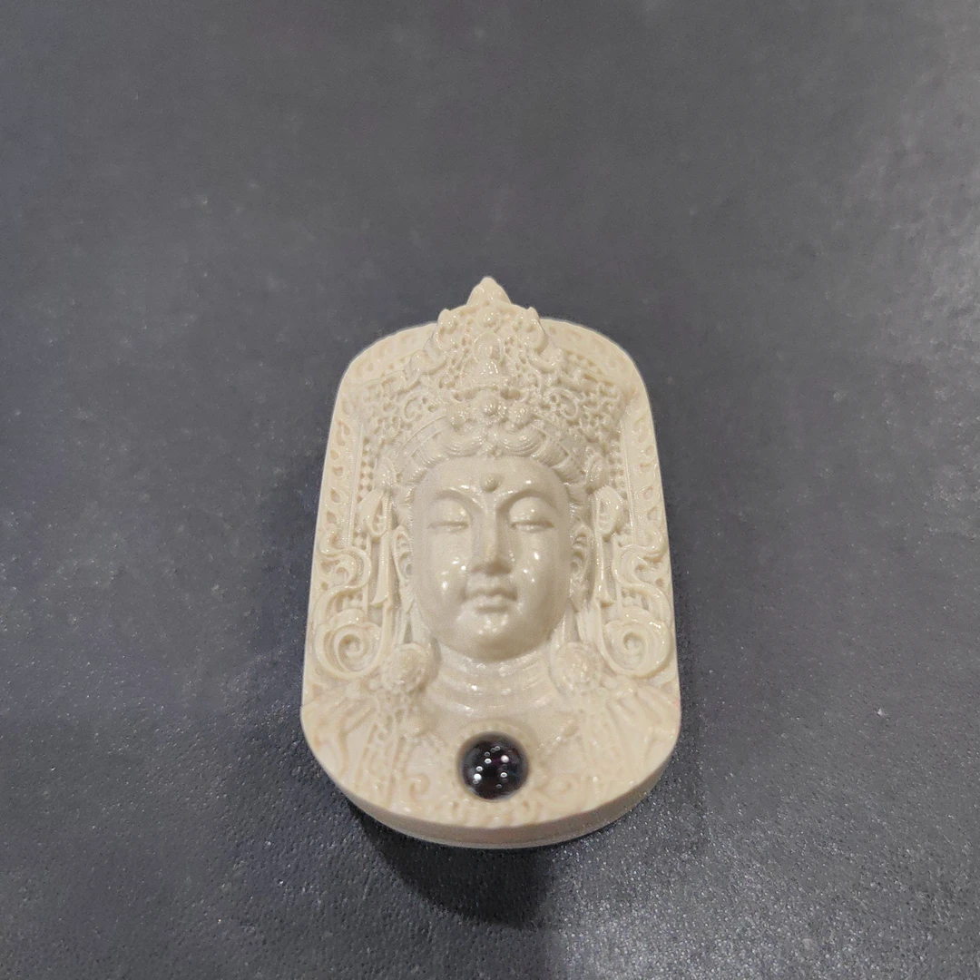 猛犸观音雕刻件XN129