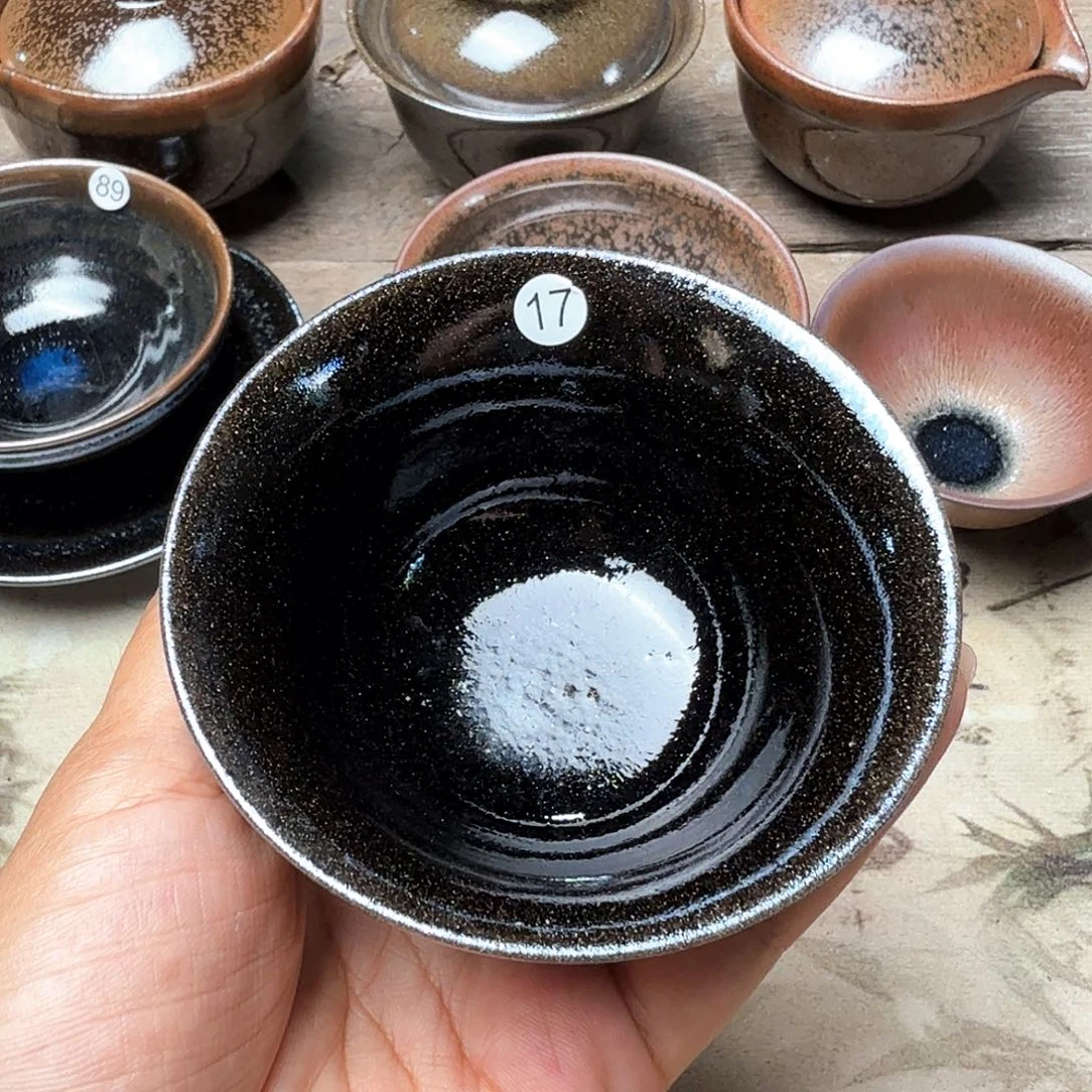 茶盏义兴龙窑建盏17微瑕