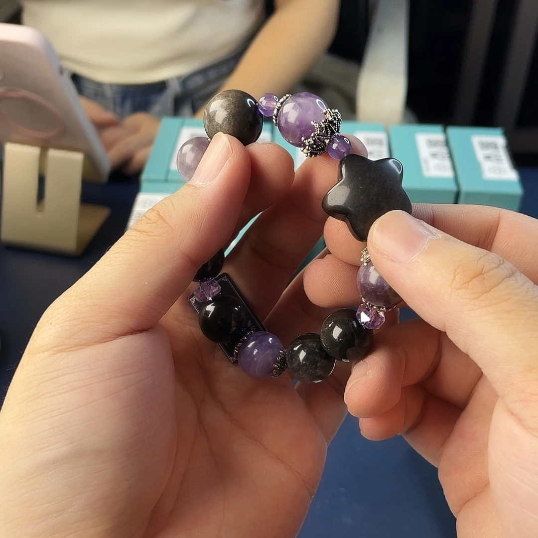 手链银S925镶嵌水晶