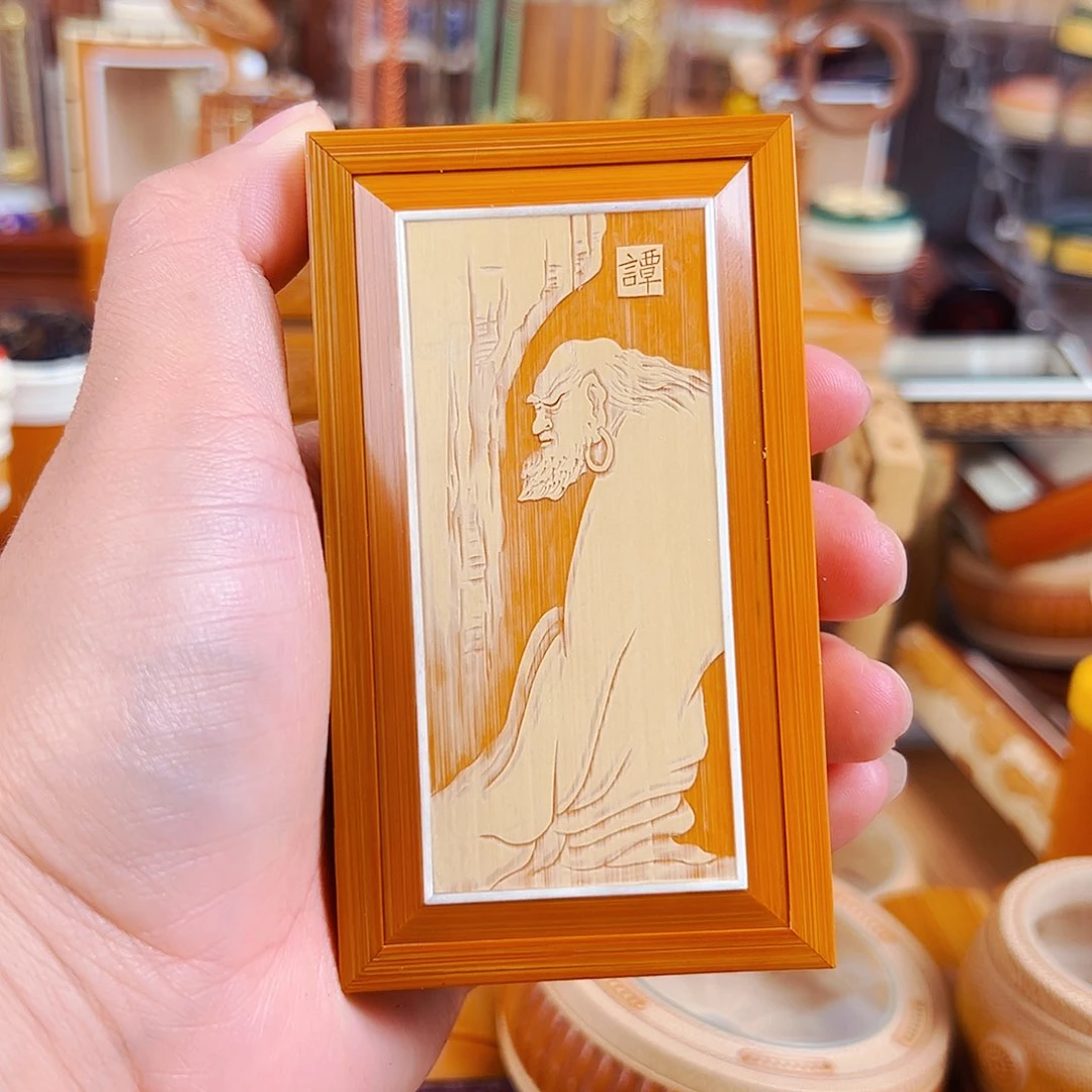 竹达摩图竹林金钟盒➕竹蛉