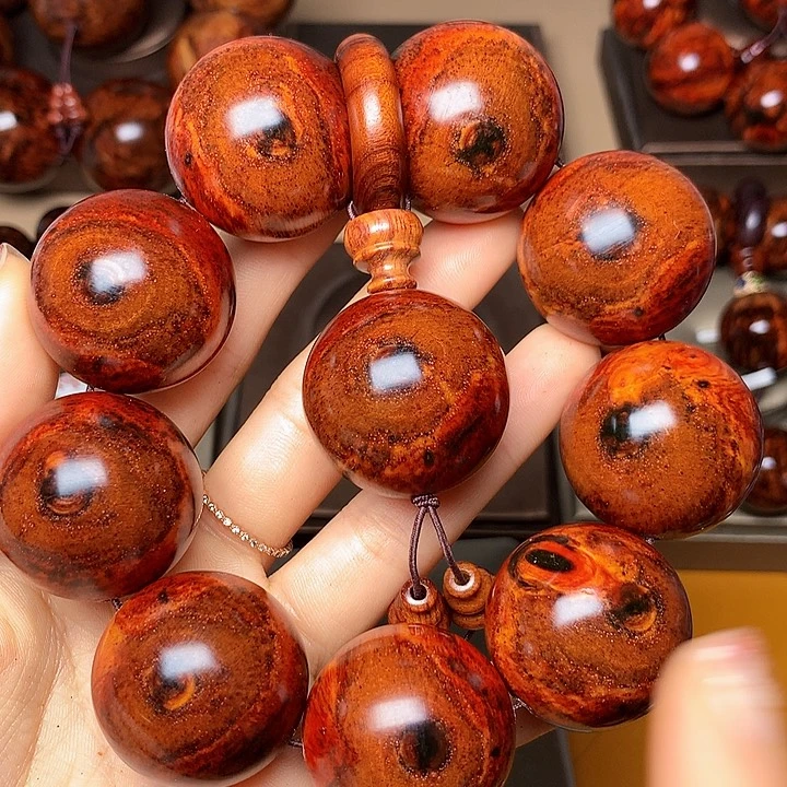 花梨木类手串/手链风化土埋料瘤疤老料高货3.0