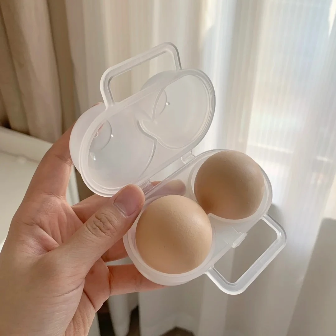 可携式鸡蛋盒早八打工人早餐收纳盒上班保护装蛋神器隔热防震防摔