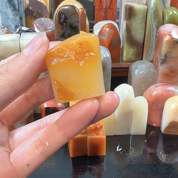 寿山石印石快*风寿山石印石