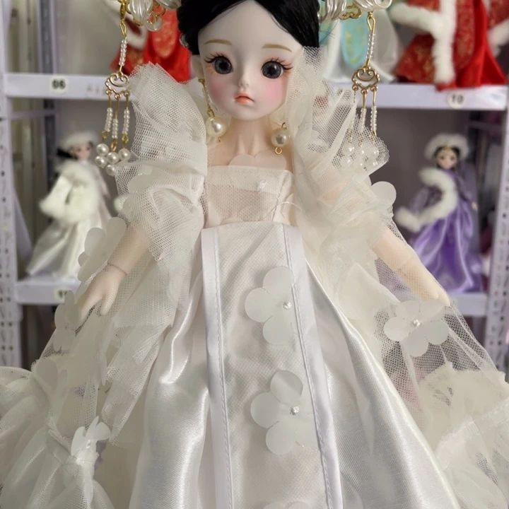 布艺漫美手工娃娃摆件礼品摆件娃娃好看