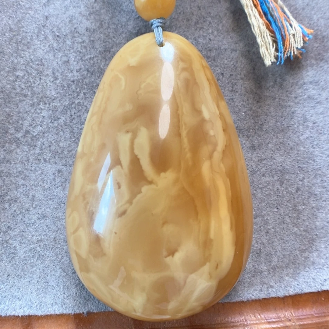 未镶嵌项链蜜蜡蜜蜡吊坠