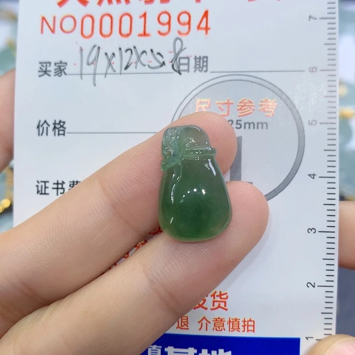 翡翠颈饰未镶嵌H****N吊坠