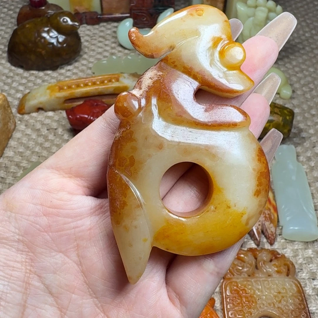 吊坠白玉菩提挂件