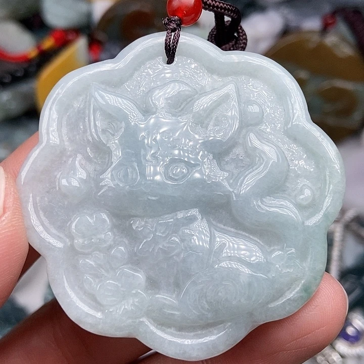 颈饰未镶嵌翡翠翡翠