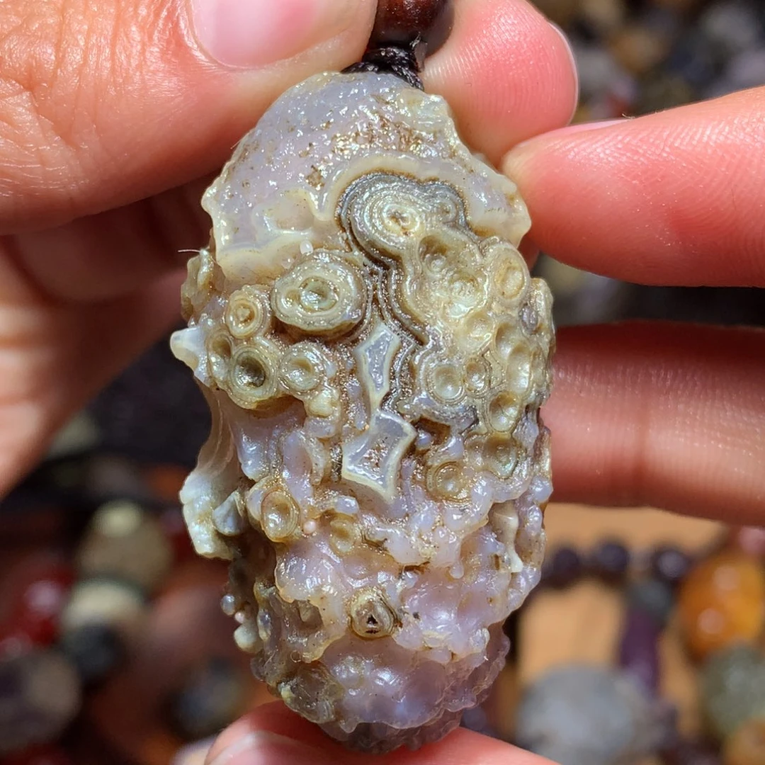 未镶嵌玛瑙/玉髓珠宝半成品