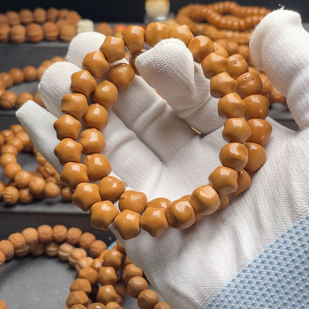 猴头核桃吊坠玄*瑕疵串