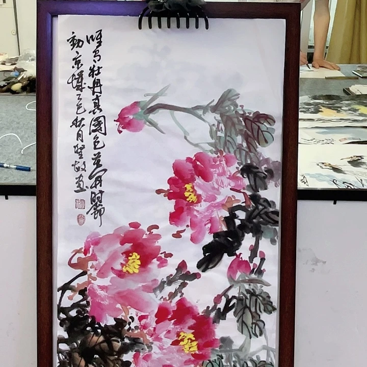 国画张圣敏先生纯手绘作品