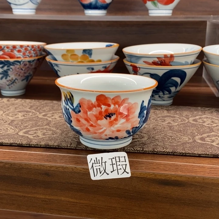 釉下老陶泥手工绘制