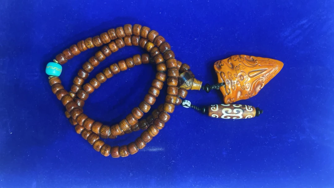 精品高端虎虎108颗脖挂D9937