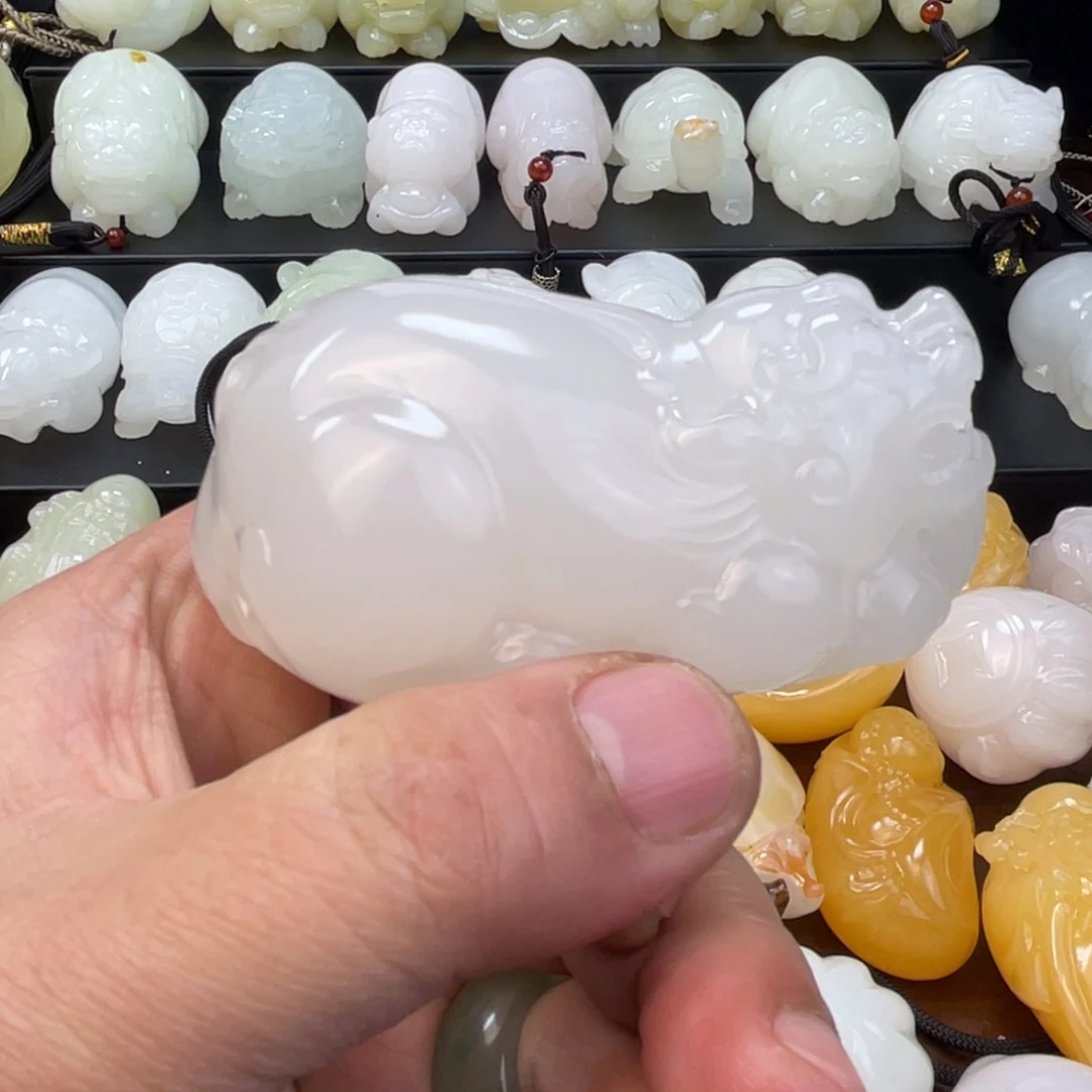 黑***A昆仑山料手把观赏