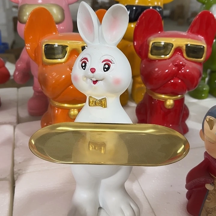 树脂小白兔30公分