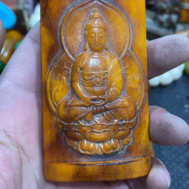 滴血莲花菩提吊坠