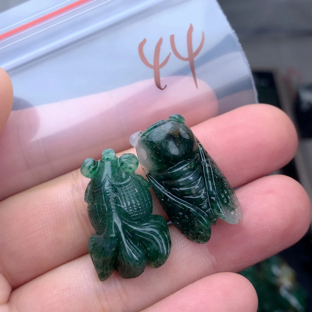麗***儿未镶嵌独山玉珠宝半成品
