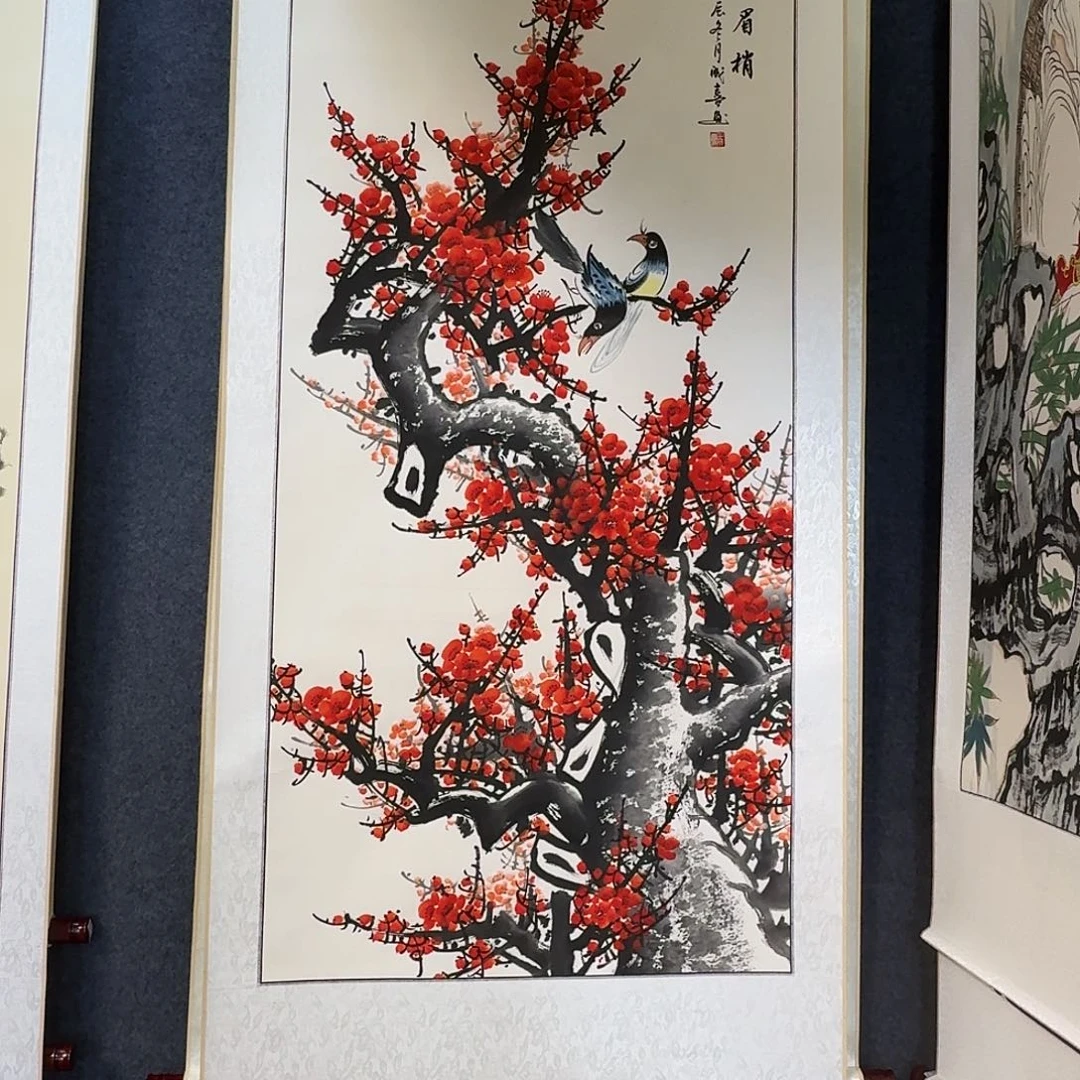 纯手绘国画作品好看