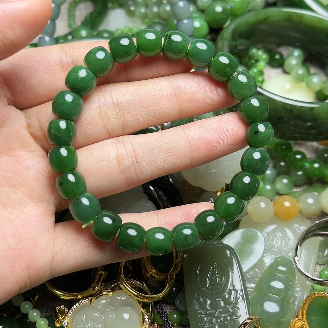 未镶嵌手串和田玉（碧玉）