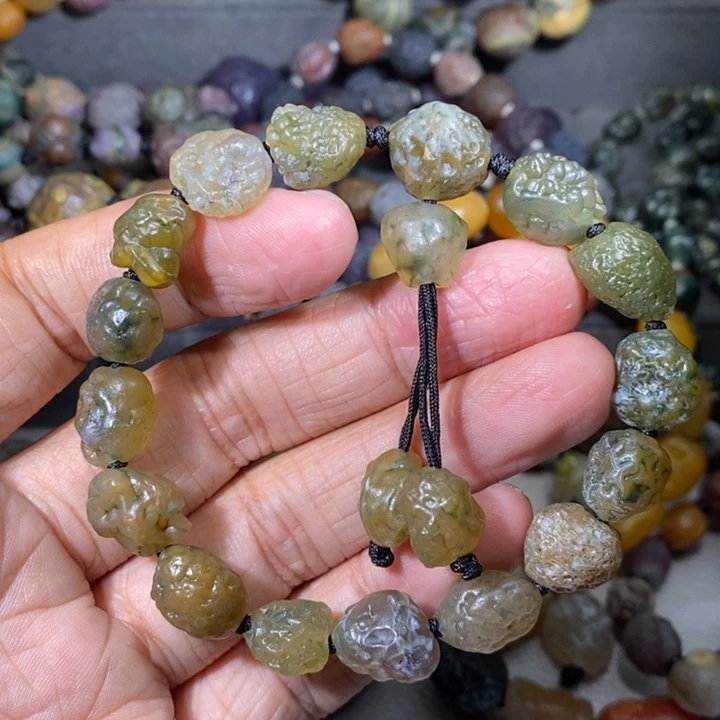 未镶嵌玛瑙/玉髓珠宝奇石