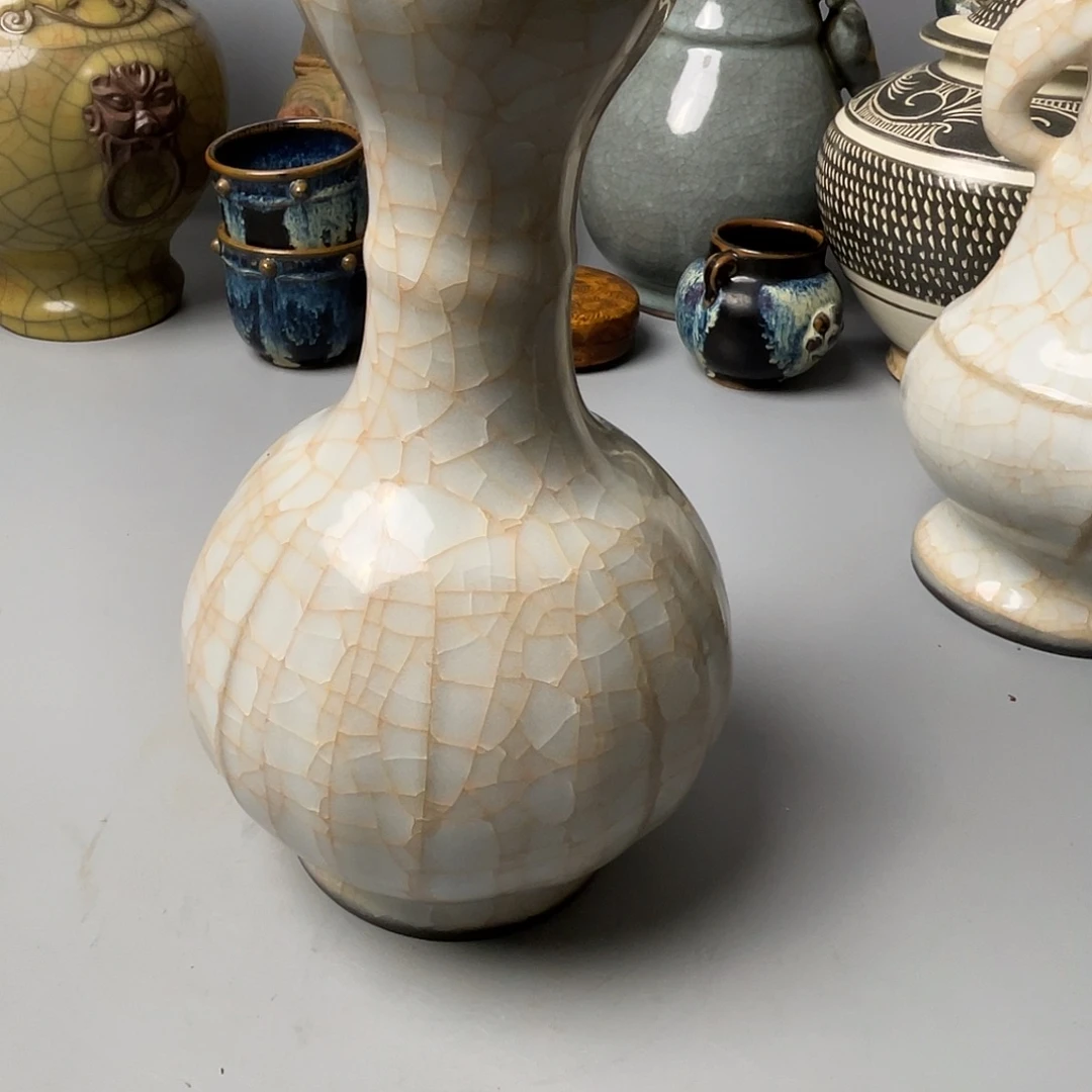 白***画陶瓷艺术品摆件摆件