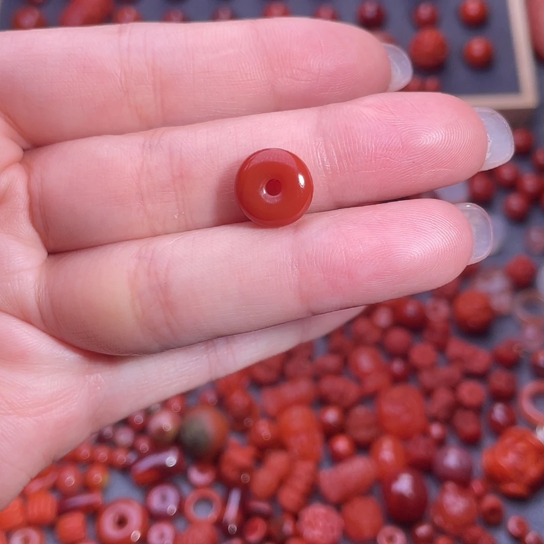 南红玛瑙扣子11✖️4.6未镶嵌