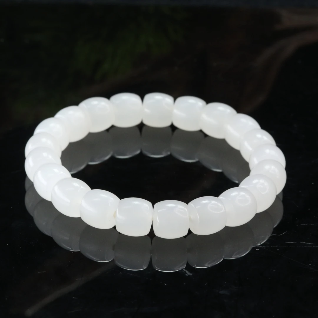 23和田玉白玉手串/100346北京中保拍卖