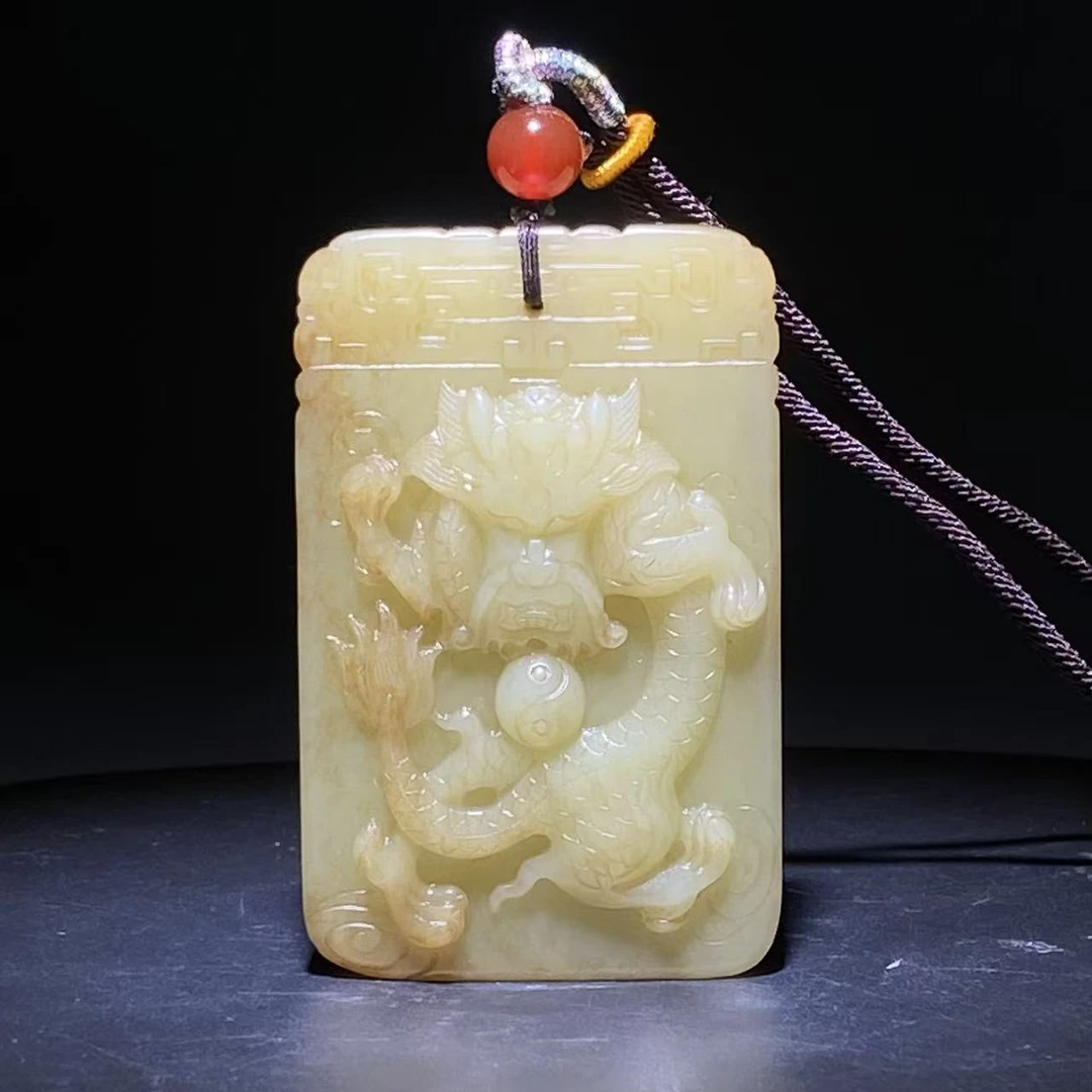 【清代】-和田玉玉牌2509090004